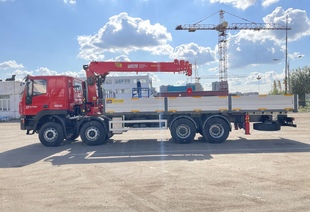 HONGYAN GENLYON SAIC-IVECO 8×4 (МРМ 40т) КМУ UMM 816T (8т)